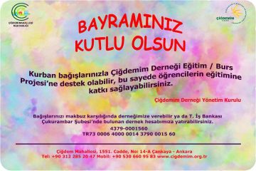 İyi Bayramlar