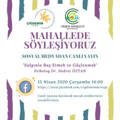 MAHALLEDE SÖYLEŞİYORUZ-SOSYAL MEDYADAN CANLI