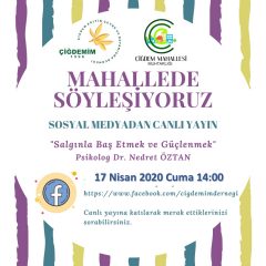 MAHALLEDE SÖYLEŞİYORUZ-SOSYAL MEDYADAN CANLI