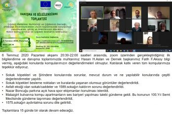 Bilgilendirme ve danışma toplantımıza gerçekleştirdik