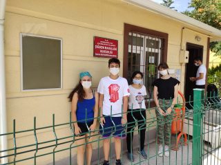 Muhtarlık binamızı bakın kimler boyuyor?