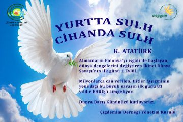 1 Eylül Barış Günü