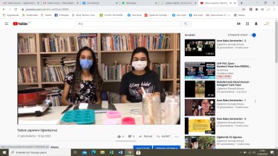 Gençlerimizden Sabun Yapımı