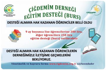 BURS ALMAYA HAK KAZANAN ÖĞRENCİLER BELLİ OLDU