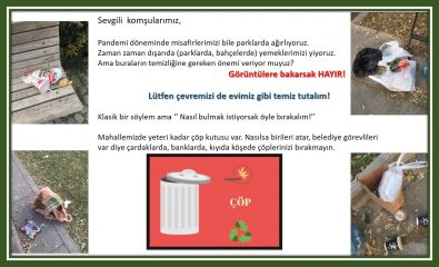 LÜTFEN TEMİZ TUTALIM!