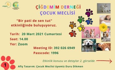 ÇOCUK MECLİSİ – BİR PATİ DE SEN TUT!