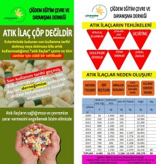ATIK İLAÇLAR ARTIK ECZANELERDE TOPLANIYOR