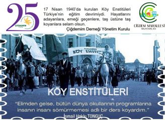 KÖY ENSTİTÜLERİ