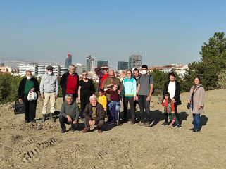 MEŞE FİDANLARINI DİKTİK