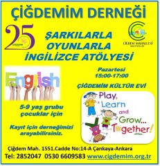 OYUNLARLA ŞARKILARLA İNGİLİZCE