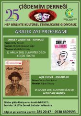 ARALIK AYI TİYATROLAR