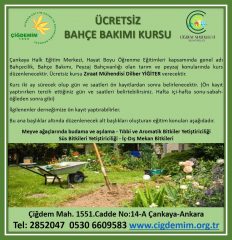 BAHÇECİLİK KURSU