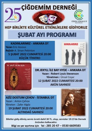ŞUBAT AYI TİYATRO