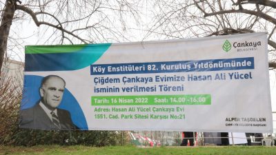 ÇANKAYA EVİ İSİM DEĞİŞİKLİĞİ TÖRENİ