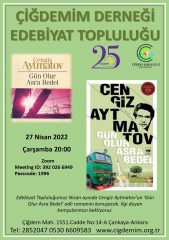 EDEBİYAT TOPLULUĞU- AYTMATOV