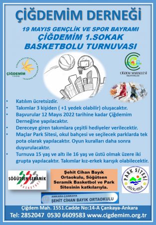 SOKAK BASKETBOLU TURNUVASI