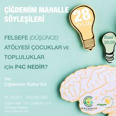 MAHALLEDE SÖYLEŞİYORUZ-P4C NEDİR?