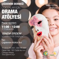 DRAMA ATÖLYESİ 7-10 YAŞ