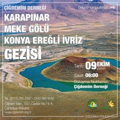 KARAPINAR-MEKE GÖLÜ-KONYA EREĞLİ GEZİSİ