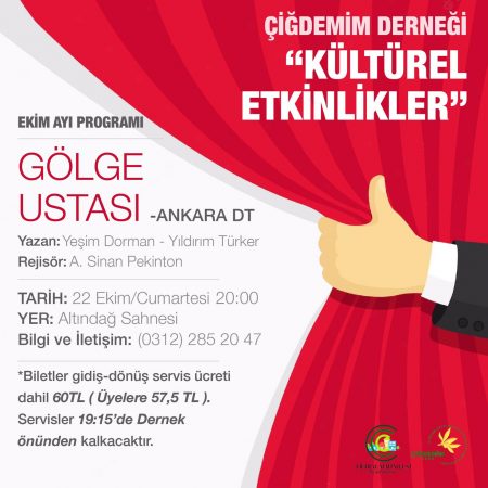 KÜLTÜREL ETKİNLİKLERE BİRLİKTE GİDİYORUZ