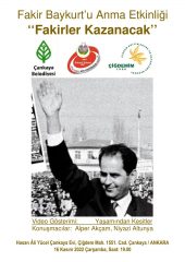 FAKİR BAYKURT ANMASI