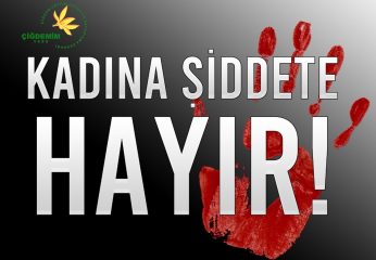 KADINA YÖNELİK ŞİDDETE HAYIR