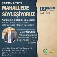 MAHALLEDE SÖYLEŞİYORUZ-BEKİR ÖDEMİŞ