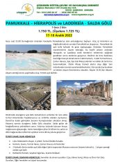 PAMUKKALE GEZİSİ