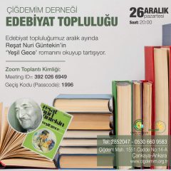 EDEBİYAT TOPLULUĞU – ARALIK AYI