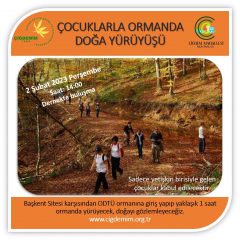 ÇOCUKLARLA DOĞA YÜRÜYÜŞÜ