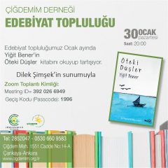 EDEBİYAT TOPLULUĞU – YİĞİT BENER