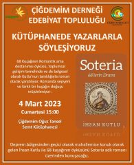 KÜTÜPHANEDE YAZARLARLA SÖYLEŞİYORUZ