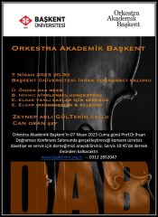ORKESTRA AKADEMİK BAŞKENT KONSERİ