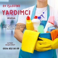 Yardımcı kadın aranıyor