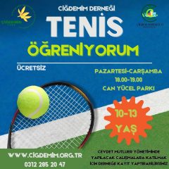 TENİS ÖĞRENİYORUM