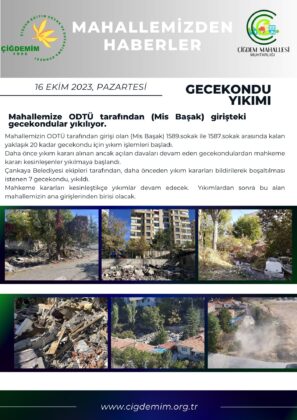 MAHALLEMİZDEN