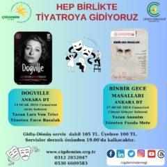 OCAK AYI TİYATRO PROGRAMI