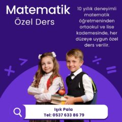 MATEMATİK ÖZEL DERS