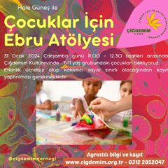 ÇOCUKLAR İÇİN EBRU ATÖLYESİ