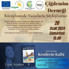 KÜTÜPHANEDE YAZARLARLA BULUŞUYORUZ