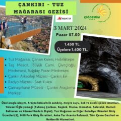 ÇANKIRI TUZ MAĞARASI GEZİSİ