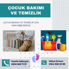 ÇOCUK BAKIMI VE TEMİZLİK