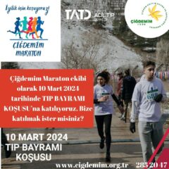 TIP BAYRAMI MARATONUNA KATILIYORUZ