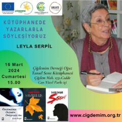 KÜTÜPHANEDE YAZARLARLA SÖYLEŞİ