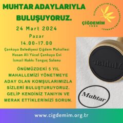 MUHTAR ADAYLARIYLA SÖYLEŞİ