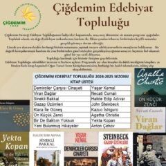 EDEBİYAT TOPLULUĞU YENİ DÖNEM