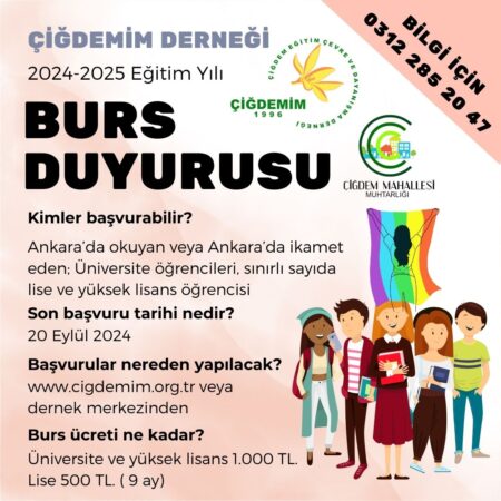 BURS BAŞVURULARI BAŞLADI