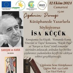 KÜTÜPHANEDE YAZARLARLA BULUŞUYORUZ