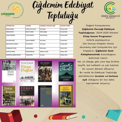 EDEBİYAT TOPLULUĞU