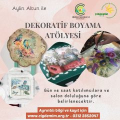 DEKORATİF BOYAMA ATÖLYESİ
